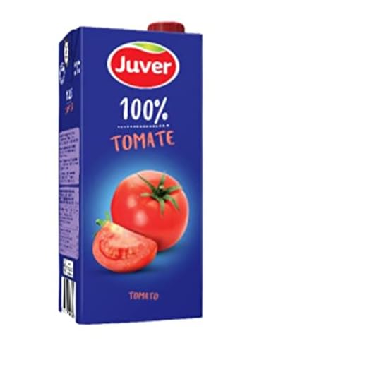 ZUMO DE TOMATE JUVER BRICK 1 LITRO (12 UNIDADES)
