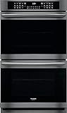 Frigidaire Gallery FGET3066UD 10.2 Cu. Ft. Black Stainless Double Electric Wall Oven
