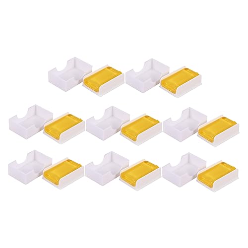 GOOHOCHY Bass Violin Shaped Blocks 8 Pack for Violin Viola Natural for Cello Bow