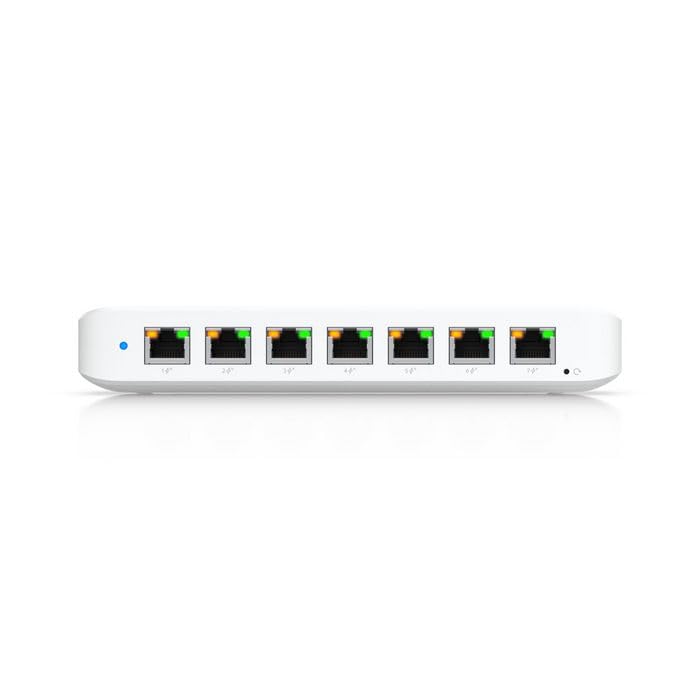 Switch Ubiquiti L2 8X RJ-45 résout les pannes réseau grâce au PoE 210W et 16 Gbps