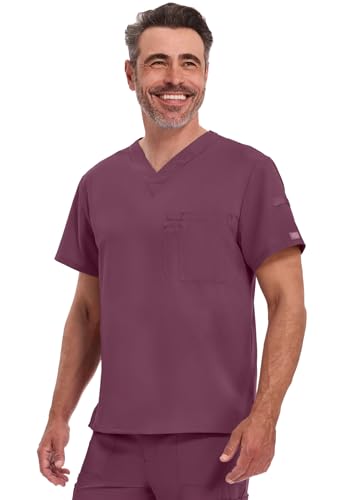 Image of Dickies EDS Essentials Men Scrubs Top Tuckable V-Neck DK635
