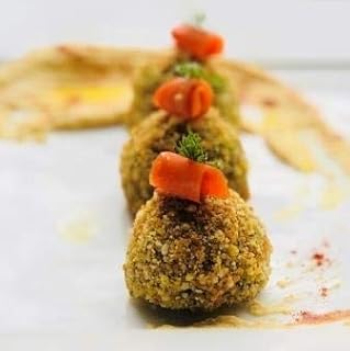 Order on wholesale Quinoa and Zucchini Fritter - Gourmet Frozen Appetizer (set of 8 tray)