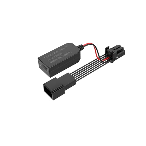 Adaptador de corriente para cámara de salpicadero: adiós a cables sueltos en el espejo retrovisor 3