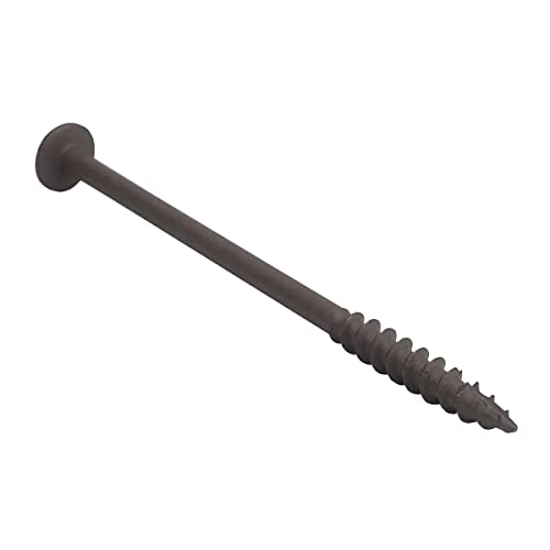 Tornillos de bolsillo Kreg Protec-Kote SML-C4X400-75 Resistente a la intemperie - 4 pulgadas - Rosca gruesa - Cabeza Maxi-Loc - Exterior - Paquete de 75 miniatura 2