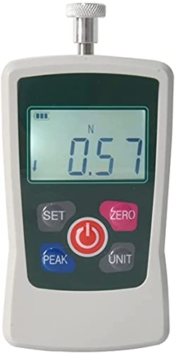 デジタルキャリパー 500N デジタルフォースゲージ 4ユニット オンス Lb N Kg ポータブルプルプッシュフォースゲージ 測定器 ダイナモメーター デジタルキャリパー測定ツール(カラー:5N)(カラー:20n)(100n)