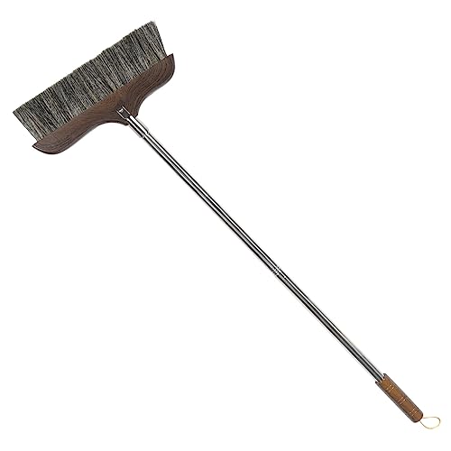 HAPINARY Garbage Sweeping Tool Long Handle Floor Scraper Broom Heavy Duty Cleaning for Home Outdoor