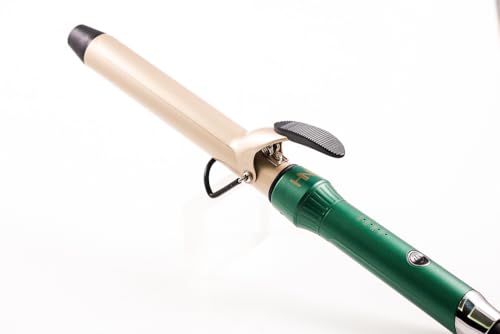 Image of HNK Professional Green EMERALD 28MM Hair Curler with Digital Temperature Control - Fast 15 Sec Heat Up | Instant Heat Recovery | Soft Touch Grip | 3m Swivel Cord | Available in 8 Barrel Sizes (9mm-32mm)