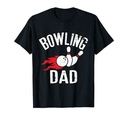 Bowling Dad Cita divertida para papás jugadores de bolos Camiseta