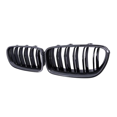 Calandre carbone pour BMW Série 5 F10 F11 F18, calandres double pont au design sport élégant