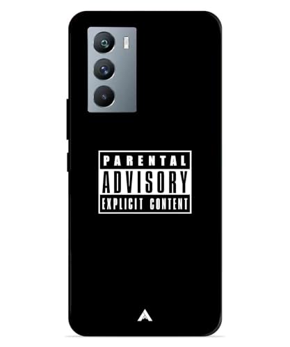 Image of Premium Explicit Case for iQOO 9 SE Soft-Touch Metal TPU Back Cover, Shockproof, Designer, Aesthetic Mobile Phone Case (Glossy Finish)