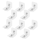 10 Paare Möbel-Wandanker Ohne Bhren,Kippsicherung möbel,Einfach Anzubringen,Stabil Starken,Kippschutz zum Ankleben für Schrank Regal Kommode