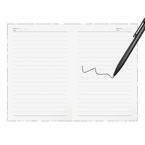 A5 Notebook - Marble Pattern Journal, Softcover Note Book 150g | Ruled School Writing Pad High Performance Smudge Free Paper Pro