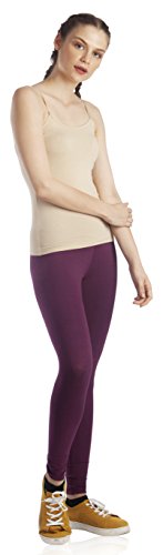 Image of Lavos Women's Camisoles, Sleeveless Long Tank Top, Anti-Microbial Bamboo Cotton Camisole Slip, Adjustable Straps Spaghetti Tops, Comfortable Inner Slips for Women