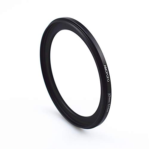 Image of 77mm to 67mm /77mm-67mm Step-Down Ring Filter Adapter for All Brands UV,ND,CPL,Metal Step-Down Ring Adapter