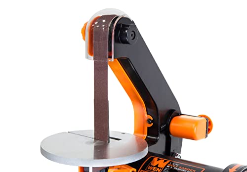 WEN 6515T 1 in. x 30 in. Belt Sander with 5 in. Sanding Disc