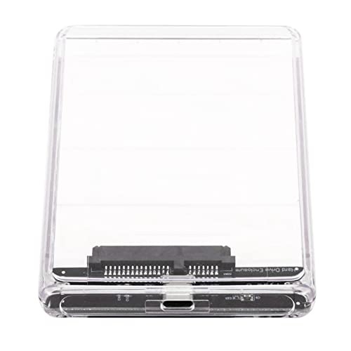 Caja externa transparente para disco duro 2.5 USB3.0 Tipo-C miniatura 4