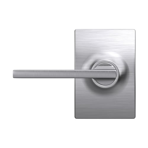 Schlage F10 LAT 626 CEN Latitude Door Lever with Century Trim, Hall & Closet Passage Lock, Satin Chrome by SCHLAGE - Image 7