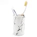 LUANT Ceramic Bathroom Tumbler Cup for Mouthwash/Rinsing, Toothbrush and Toothpaste Holder Stand