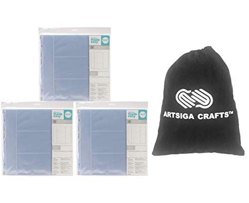 We R Memory Keepers Ring Photo Sleeves 12x12 inch 10/Pkg (3) 4