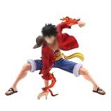 DGTSYAL Anime Figure, Anime Heroes - Monkey D. Ruffy Figura de Gear 2 'Red Hawk's' PVC Figura Estatua Figura de Figura Coleccionable Juguetedecoración Colección Collectibles de Adornos Escritorio