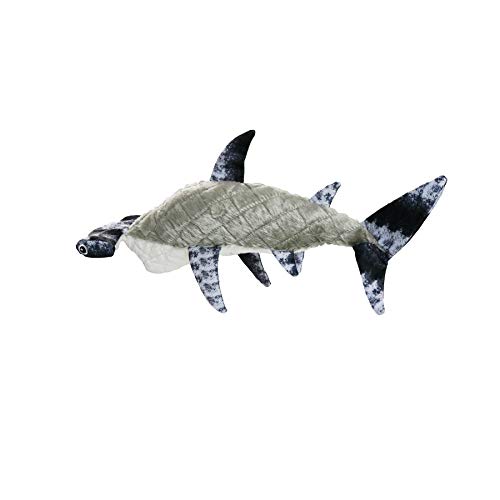 Mighty- Ocean Hammerhead - Squeaker - Multiple Layers. Made Durable, Strong & Tough. Interactive Play Dog Toy (Tug, Toss & Fetch). Machine Washable & Floats #TOP2
