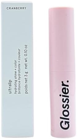 Glossier Ultralip High Shine Lipstick with Hyaluronic Acid - Cranberry - Crimson-Berry Red