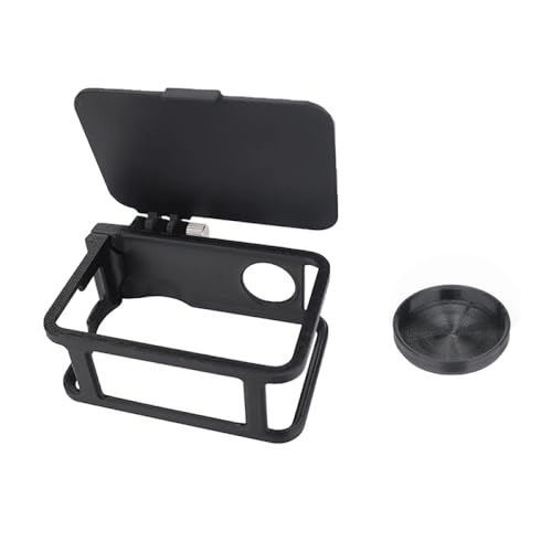 For DJI OSMO Action 6�p�T���V�F�[�h �Ռ� �����ی� ���h�~�ی�P�[�X �E�T�M�P�[�W�g���t���[���T���V�F�[�h�ی�V�F�������h�~�A�N�Z�T���[ �S�ʕی� �ϏՌ� �y�� (�ی�J�o�[ + �����Y�L���b�v)