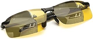 Night Vision Glasses for Driving with Polarized Anti Glare HD Clear Sight Lens，Rainy&Foggy&Indoors