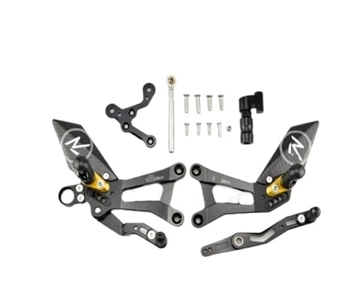 Levier vitesse moto R6 réglable en aluminium avec kit pédale arrière