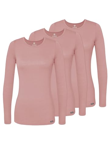 Adar Underscrubs for Women 3 Pack – Long Sleeve Tee