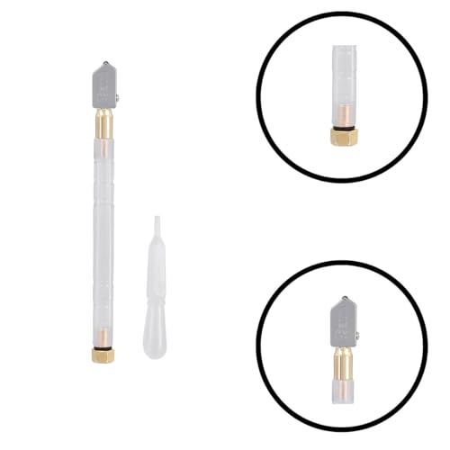 KIT Cortador de Vidro com Reservatório Cabo Plástico