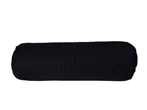 Sustainable Yoga Bolster – Filled with Organic Buckwheat Hulls for Natural Support