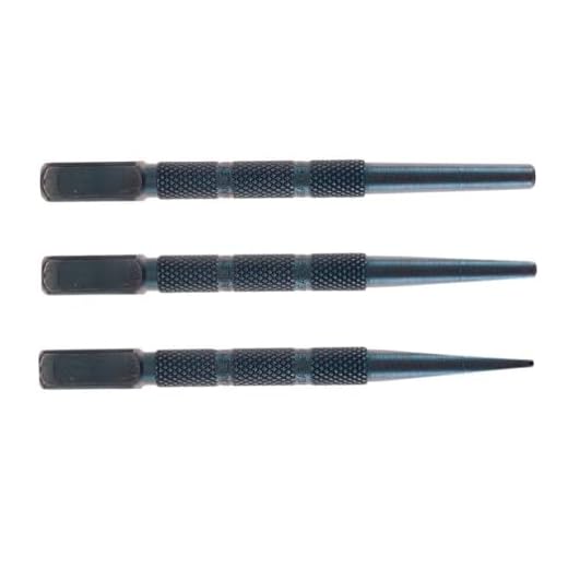 STANLEY Nail Setter, Steel, 3-Piece (58-230)