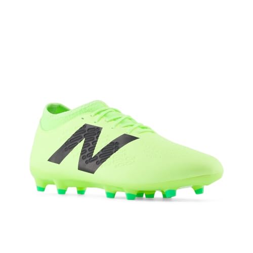 New Balance Unisex Tekela Magique FG V4+ Soccer Shoe, Bleached Lime Glo/Lime Leaf/Black, 13.5 US Men4
