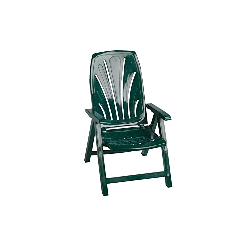 Garden Life 8092V Tumbona, Verde, 92x50x12 cm