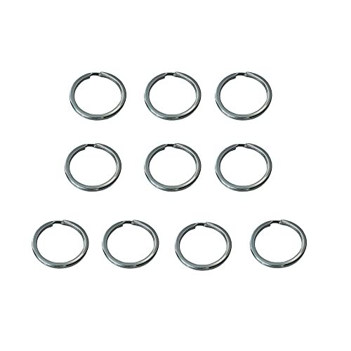 MIEWAA Schlüsselringe 28mm Schlüsselanhänger Ring Metall Keyring Cover