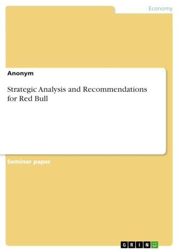 Strategic Analysis and Recommendations for Red Bull
