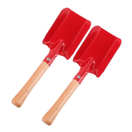 Gogogmee 2pcs Gardening Shovels for Digging Hand Shovel Strong Metal Blade for Garden Transplanting Use