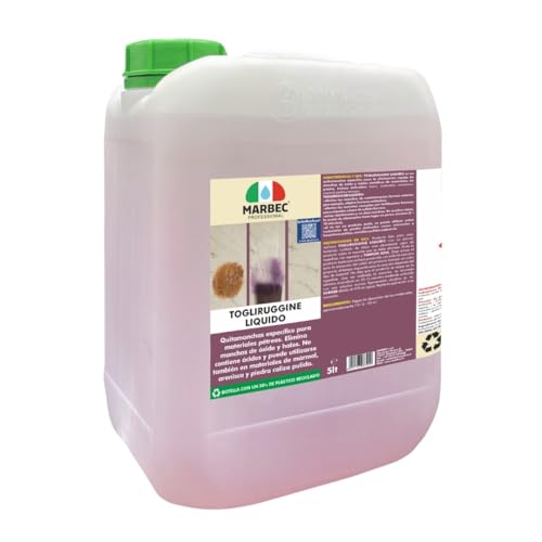 Quitamanchas de óxido líquido concentrado para pavimentos Marbec 5LT 1