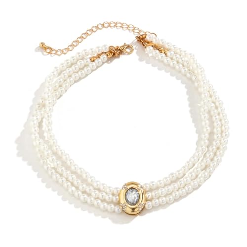 Collar de perlas para hombre y mujer ideal como joyería de regalo para aniversarios 6