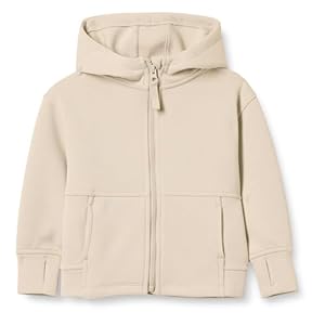 Amazon Essentials Boys and Toddlers’ Full-Zip Hoodie, Relaxed-fit, Active Sweatshirt