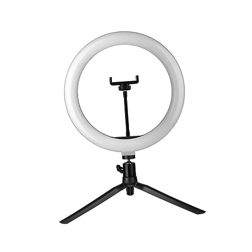 LABRIMP Makeup Light Phone Stand Fill Light Phone Holder Dimmable Ring Light for Live Streaming