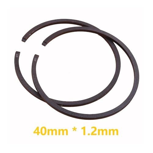 Segments de piston 40 mm résolvant la perte de compression sur MS210 ST021 - 2