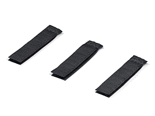 Kabelmanagement Klettverschluss zum Aufkleben Weiche Seite und starre Seite (L x B) 70 mm x 16 mm Schwarz Rittal 10 Stück.
