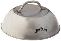 Jim Beam JB0181 9" Burger Cover Cheese Melting Dome, Silver