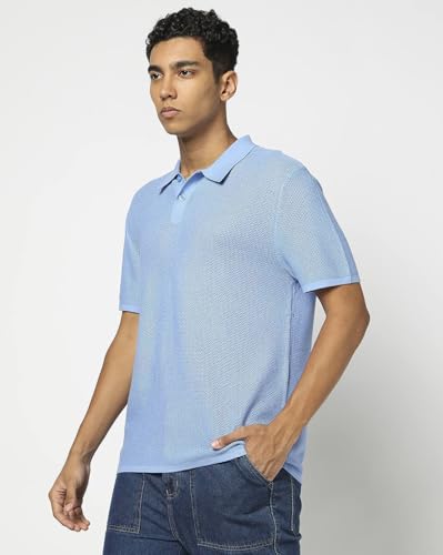 Image of GAP Men's Solid Regular Fit Polo Shirt