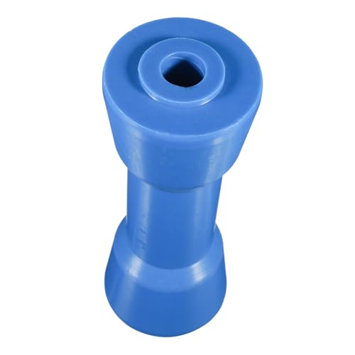 Alipis Boat Pulley Keel Rollers for Boat Trailer Bow Roller Boat Trailer Rollers Boat Accessories Marine Brake Pipe Straightener Sailboat Accessories Boat Rollers Boat Parts Blue Rubber