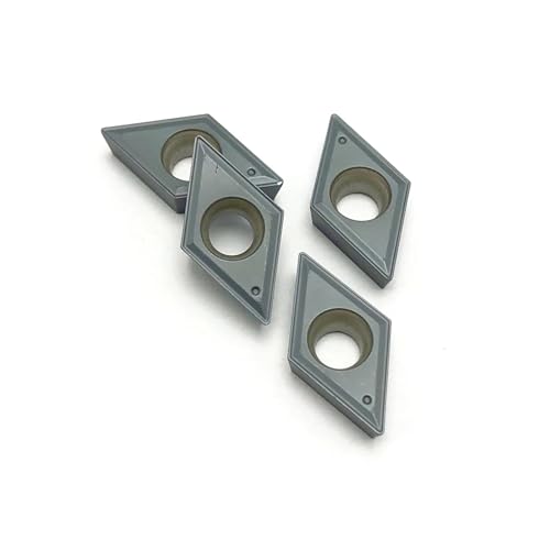 10 insertos DCMT11T304 LT10 carburo para torneado CNC miniatura 1