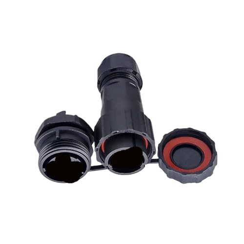 Connecteur à vis NC20 liaison filetée étanche et châssis métallique 4P