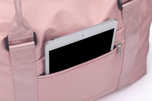 Miss or Miss weekender bags for women,Travel Duffel Bag, Sports Tote Gym Bag, Shoulder Weekender Overnight Bag for Women (Pink)… 4 Miss or Miss weekender bags for women,Travel Duffel Bag, Sports Tote Gym Bag, Shoulder Weekender Overnight Bag for Women (Pink)…